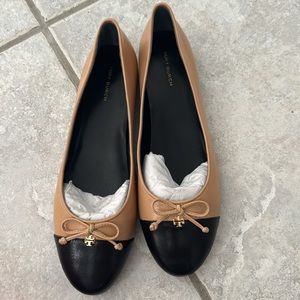 Tory Burch Cap-Toe Ballet Shoe
